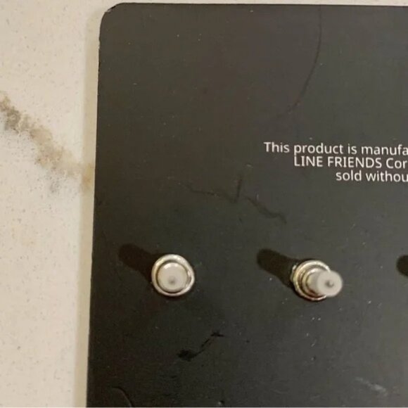 BT21 Koya Blue Koala Enamel Stud Earrings - Picture 2 of 2